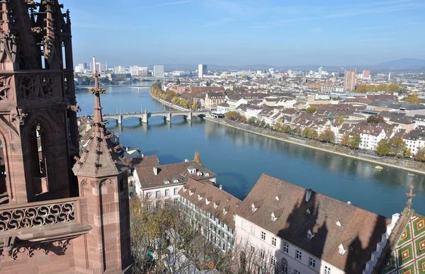 Basel city in Switzerland — Stock Photo, Image