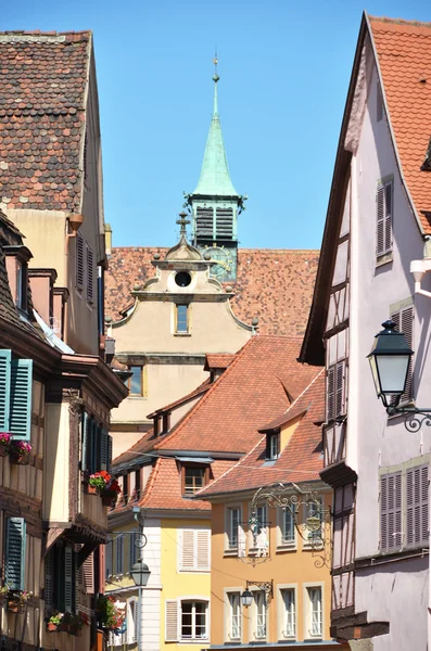 Construções metálicas em Colmar, Francia — Fotografia de Stock