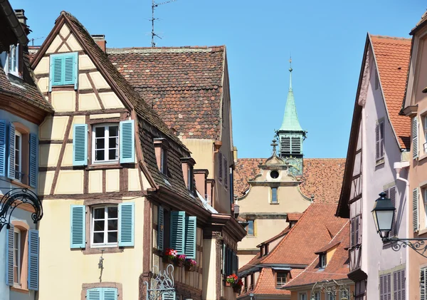 Construções metálicas em Colmar, Francia — Fotografia de Stock