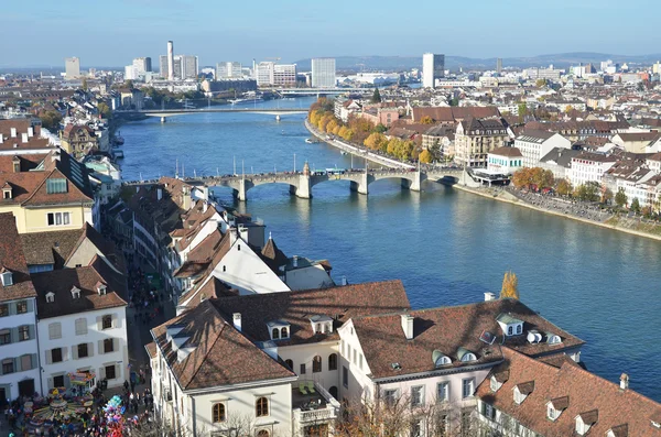 Herfst Basel in Zwitserland — Stockfoto