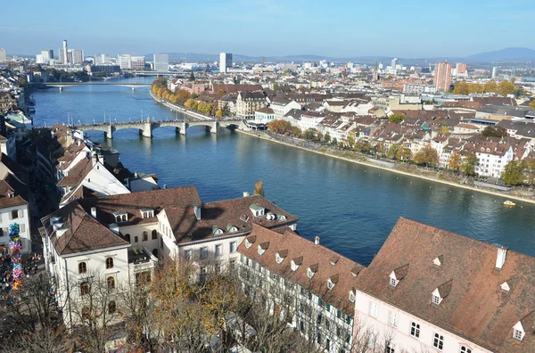 Otoño Basilea en Suiza — Foto de Stock