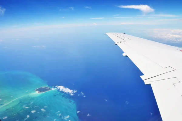 Flygfoto över Exuma Cays — Stockfoto