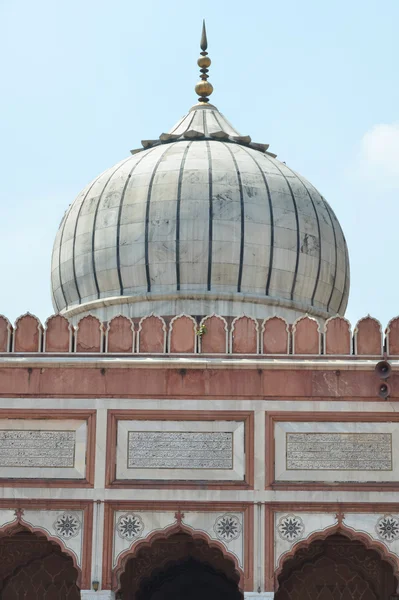 Jama Masjid moskee in India. — Stockfoto