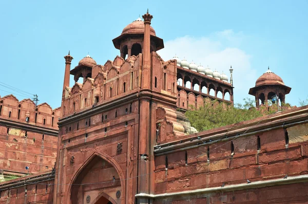 Rotes fort in delhi, indien — Stockfoto