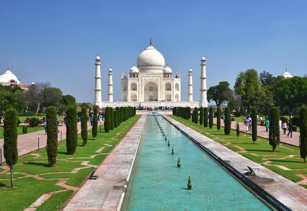 Taj Mahal antigo na Índia — Fotografia de Stock