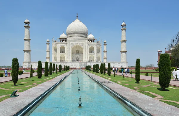 Starověké Taj Mahal. v Ágře — Stock fotografie