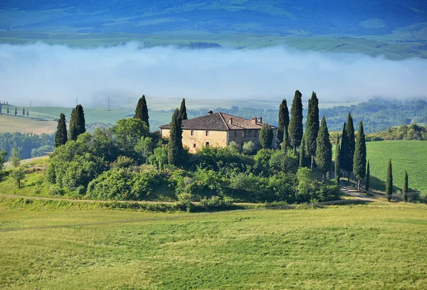 Típico paisaje toscano . —  Fotos de Stock