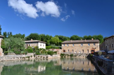Bagno Vignoni antik termal banyo