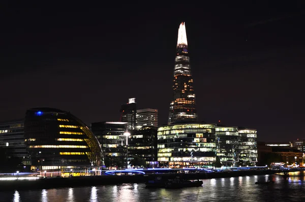 Londres cidade à noite — Fotografia de Stock