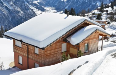 Braunwald, İsviçre de kış