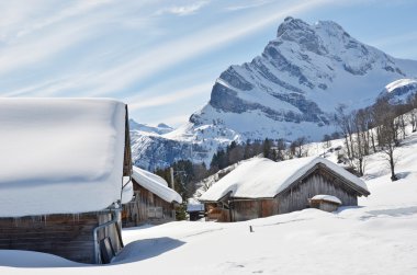 Braunwald, İsviçre de kış