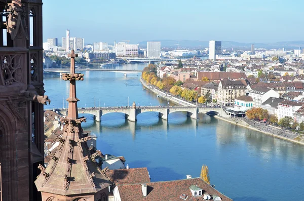 Herbstbasel in der Schweiz — Stockfoto