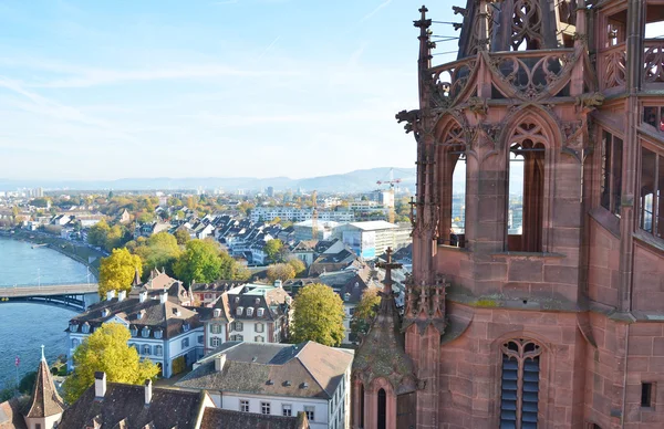 Autumn Basel in Switzerland — Stock Photo, Image