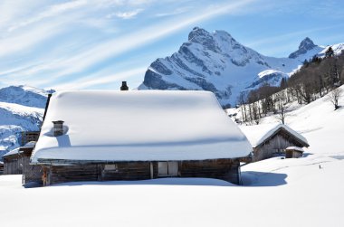 Braunwald, İsviçre de kış