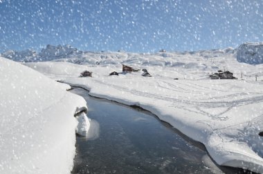Melchsee-Frutt kış, İsviçre
