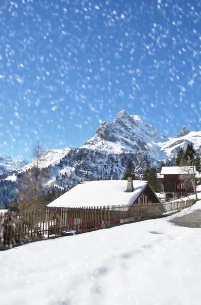 Estación de esquí Braunwald — Foto de Stock