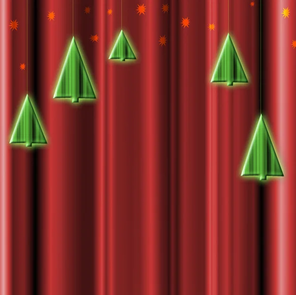 Abstract kerstboom — Stockfoto