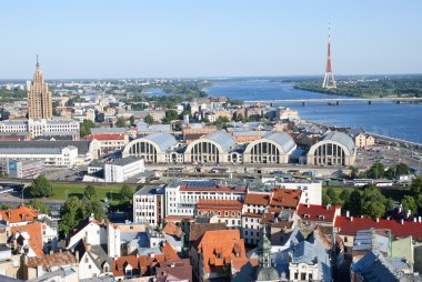 Riga 'nın merkez bölümü