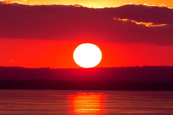 Beautiful sunset light — Stock Photo, Image