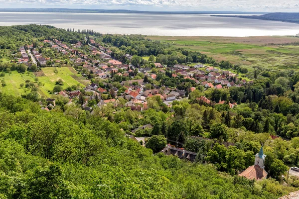 Paysage au lac Balaton — Photo