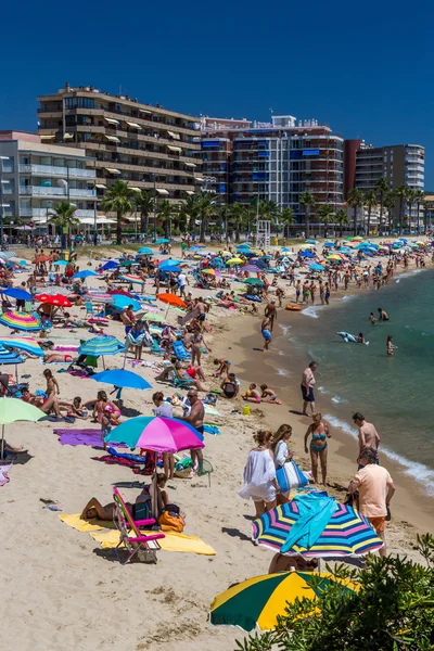 Playa en la Costa Brava (Sant Antoni de Calonge ) — Foto de Stock