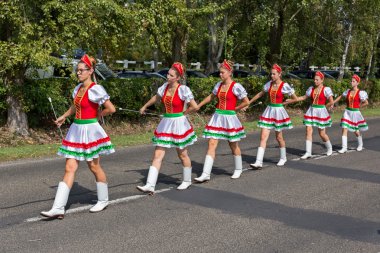 11 Eylül 2016'da geleneksel Macar hasat geçit töreni