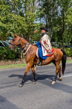 11 Eylül 2016'da geleneksel Macar hasat geçit töreni