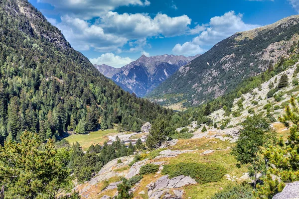 Vackra Pyrenéerna Bergslandskap Från Spanien Katalonien — Stockfoto