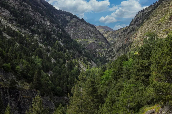 Parque Nacional Vall Nuria Cataluña Día Nublado — Foto de Stock