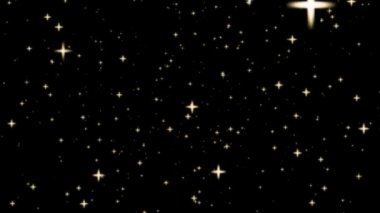 espace yıldız ile arka plan