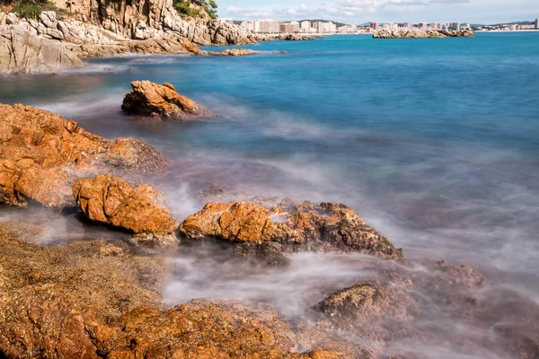 Detail of the Spanish coast — Stock Photo, Image