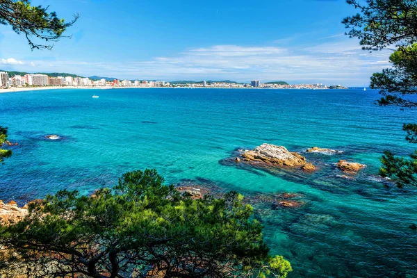 Detalhe da costa espanhola — Fotografia de Stock