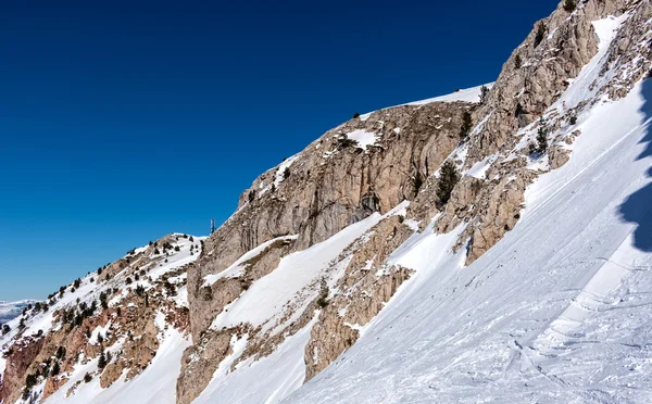 Besneeuwde bergen in Spanje — Stockfoto