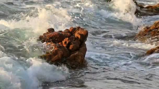 Przybrzeżnych w Hiszpanii (Costa Brava) — Wideo stockowe