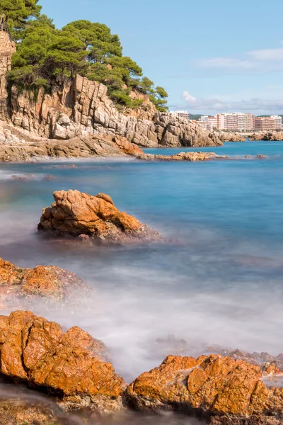 Detalle de la costa española — Foto de Stock