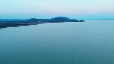 Balaton Gölü Macaristan Hava dron görüntüleri