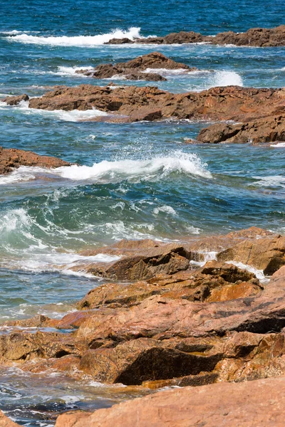 Detail der spanischen Küste — Stockfoto