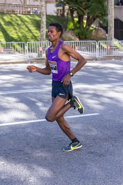 Aaron Kifle the winner of Eritrea — Stock Photo, Image