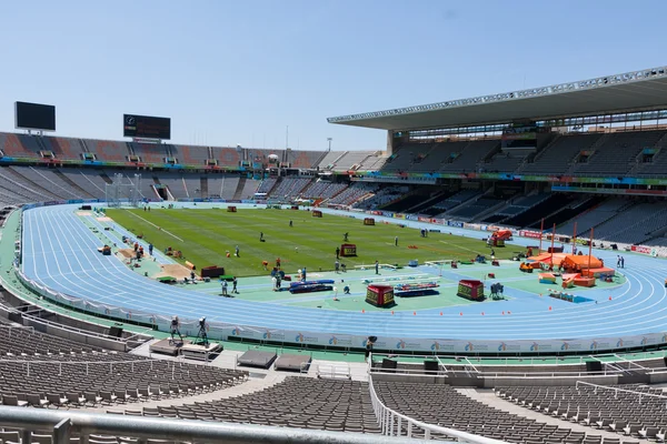 Olympic Stadium of Barcelona — Stock Photo, Image