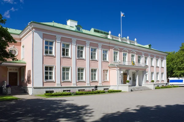 Estonsko je prezidentský palác — Stock fotografie