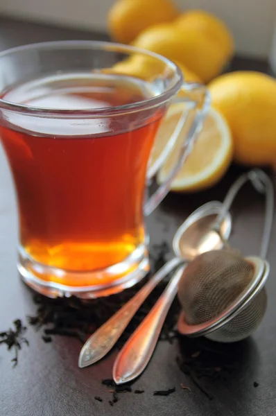 Bir fincan çay. — Stok fotoğraf