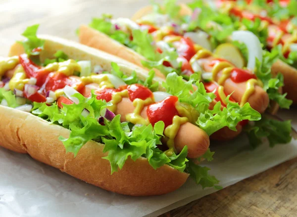 Hotdog — Stockfoto