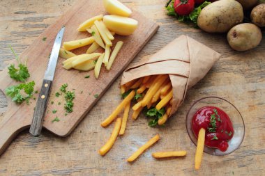 taze patates kızartması