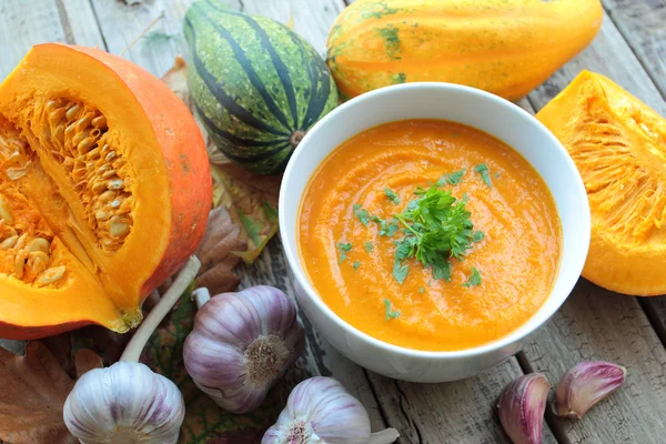 Zuppa di zucca — Foto Stock