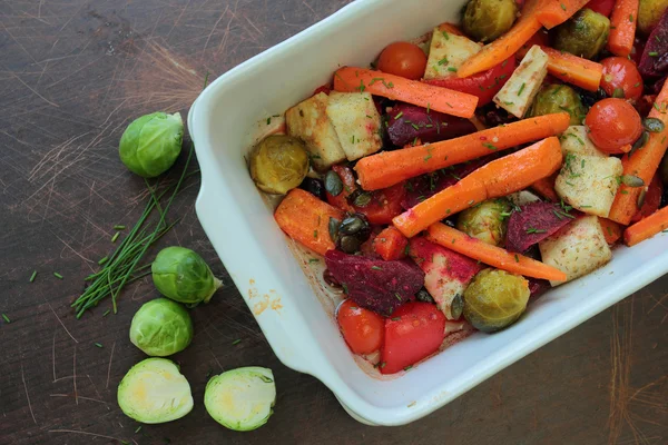 Roasted vegetables — Stock Photo, Image