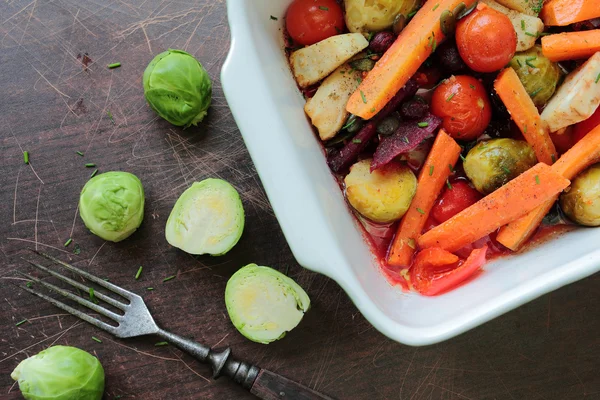 Roasted vegetable — Stock Photo, Image