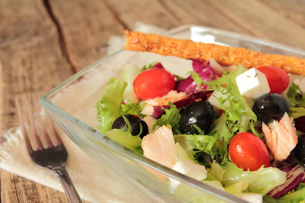 Ensalada de verduras frescas — Foto de Stock