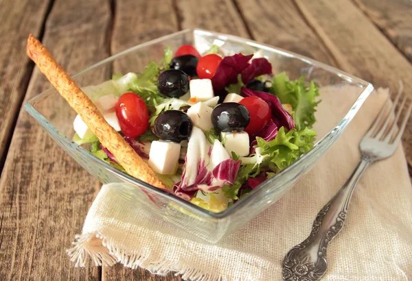 Ensalada de verduras frescas — Foto de Stock