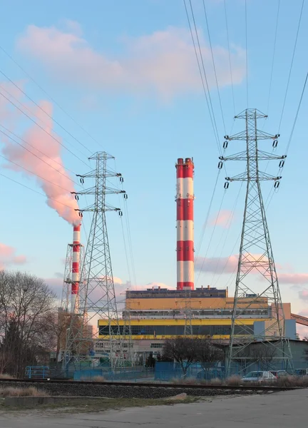 Power plant in Gdynia — Stock Photo, Image