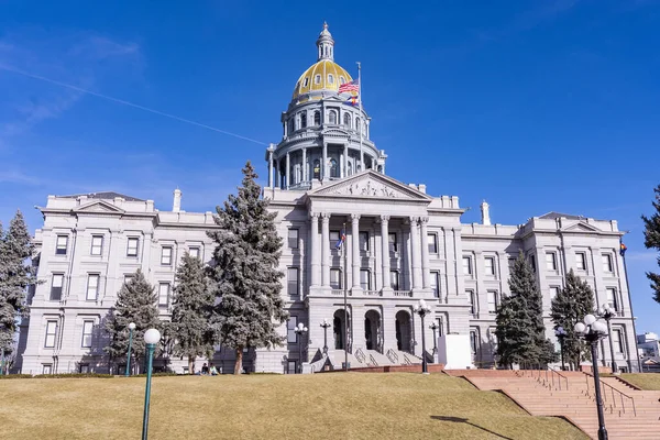 Edificio Del Capitolio Estatal Colorado Denver Colorado — Foto de Stock